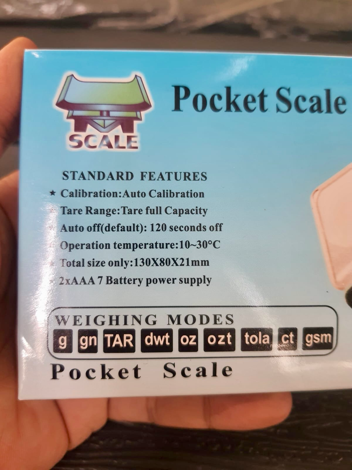 Pocket Scale (MH-696)