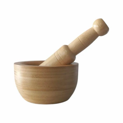 Bamboo Mortar & Pestle (ZB-PH05)