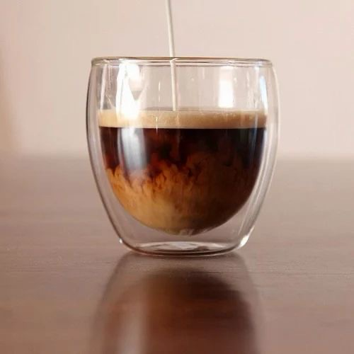 Double-Wall Glass Cup 250ml 9cm