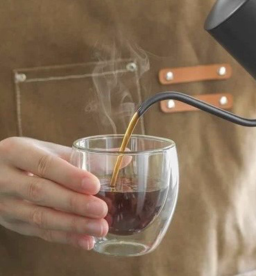 Double-Wall Glass Cup 250ml 9cm