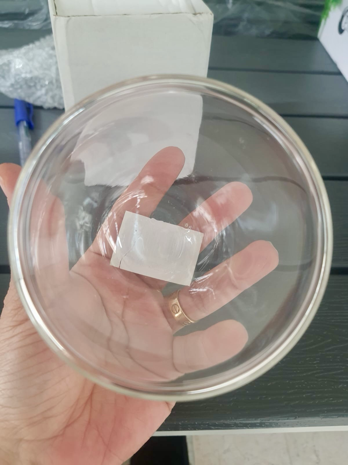 Double-Wall Glass Cup 250ml 9cm