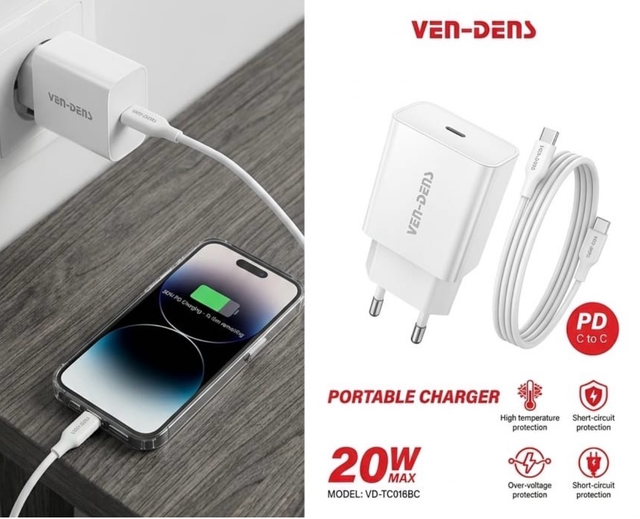 20W Charger+Cable