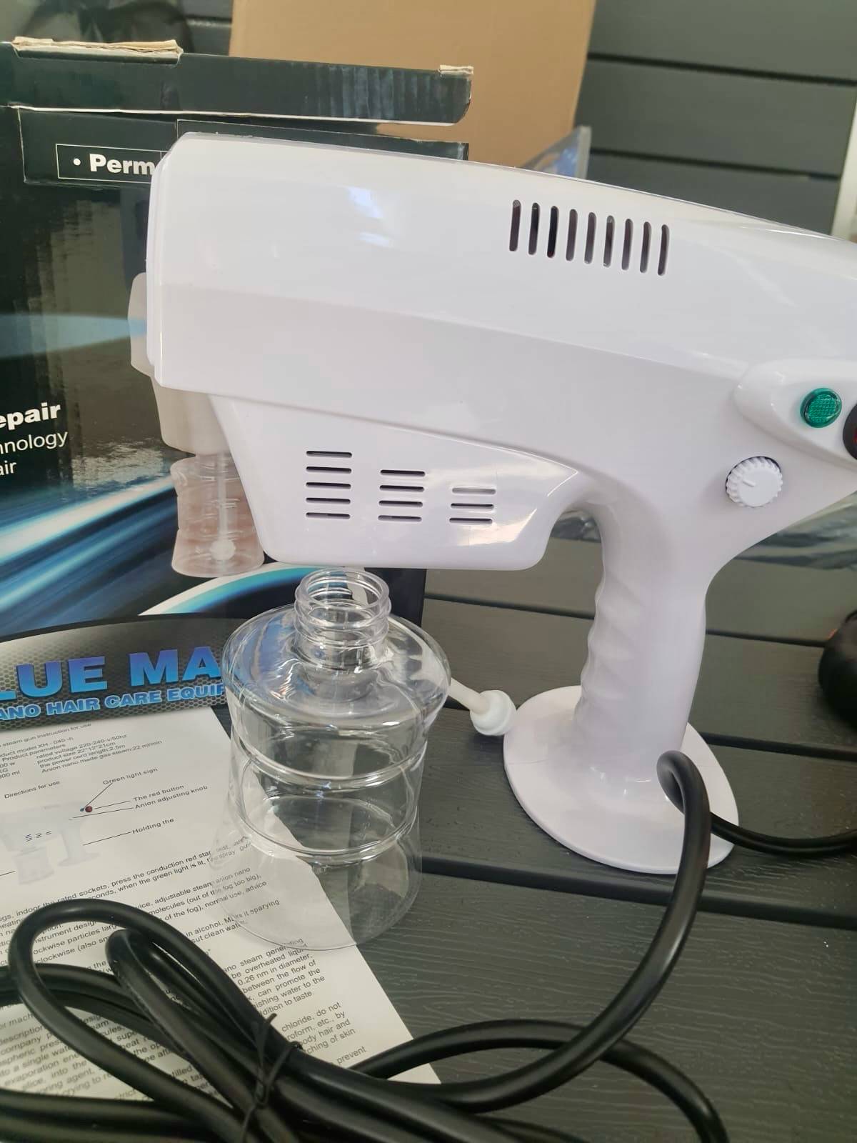 Nano Steam Gun