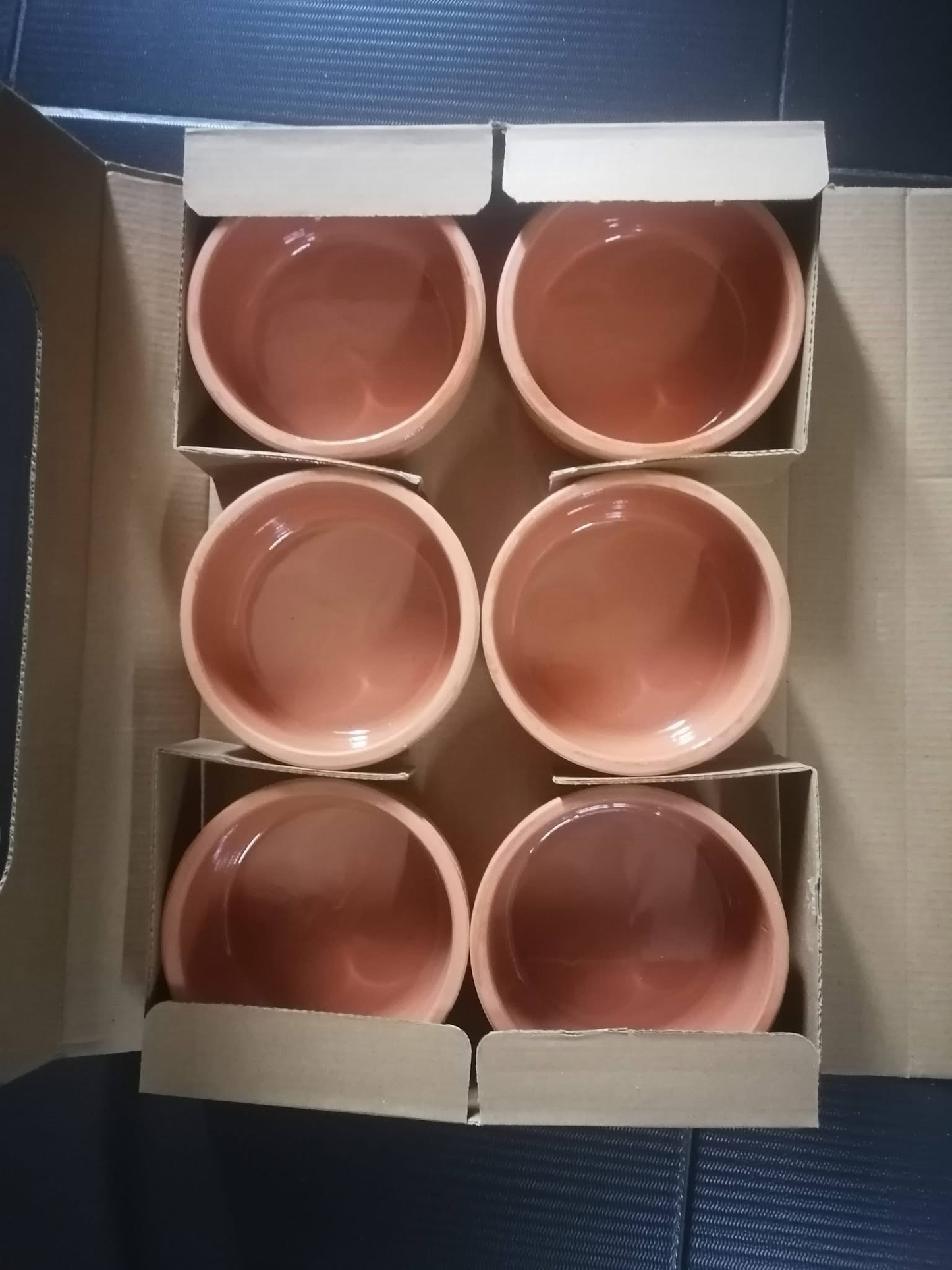 6-Pcs Pottery Bowls