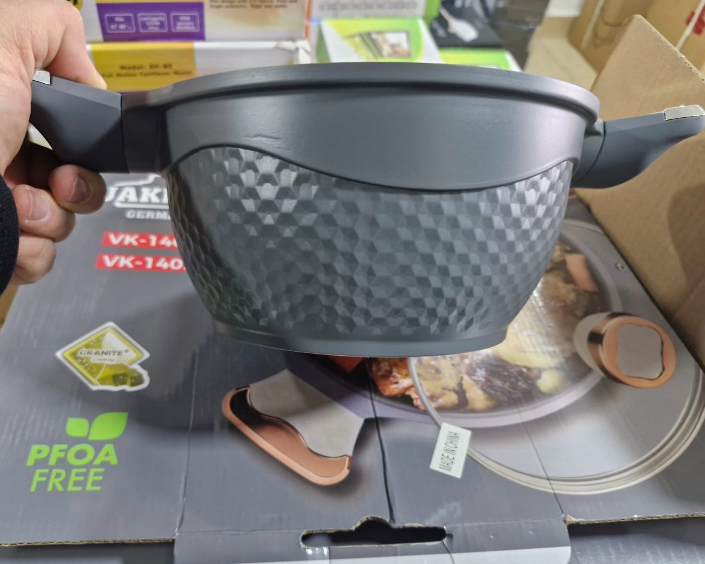 Cookware Set (VK-1409) - Gray