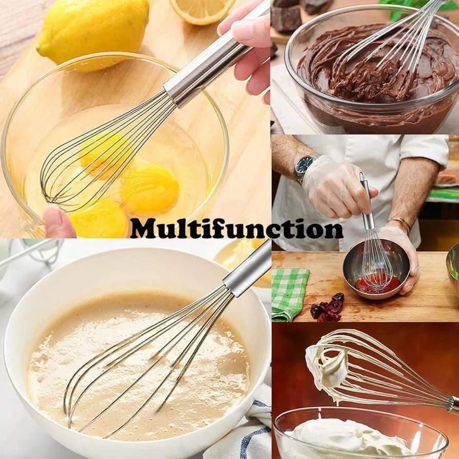 3-Pcs Hand Whisks