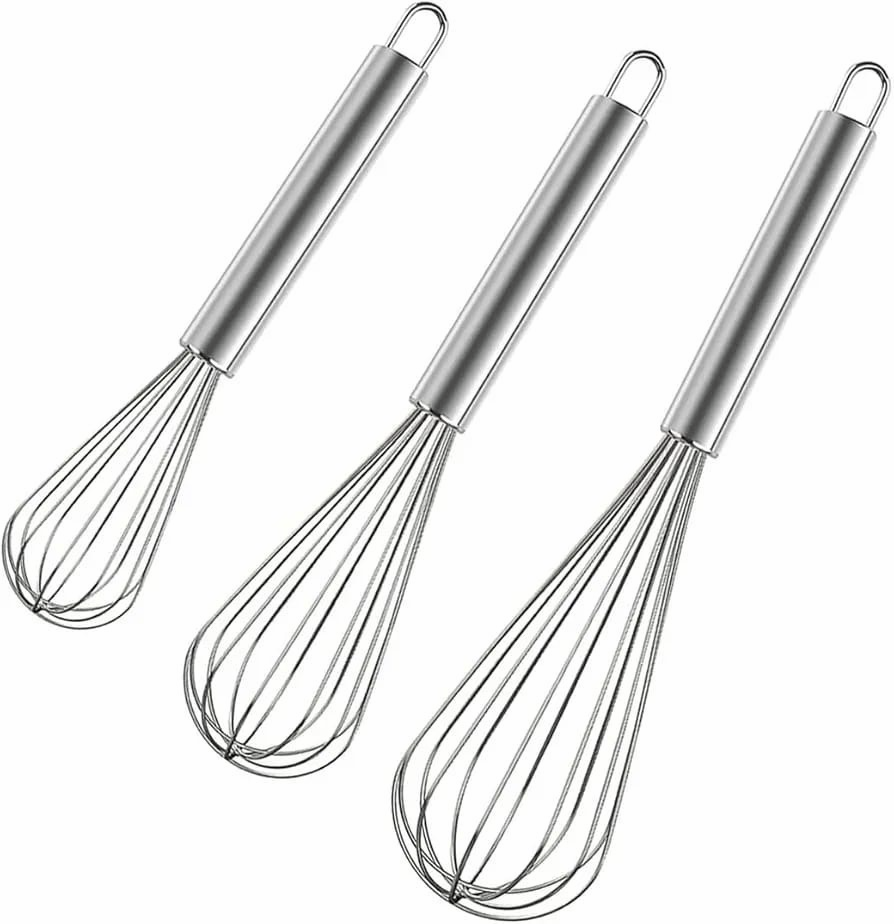 3-Pcs Hand Whisks