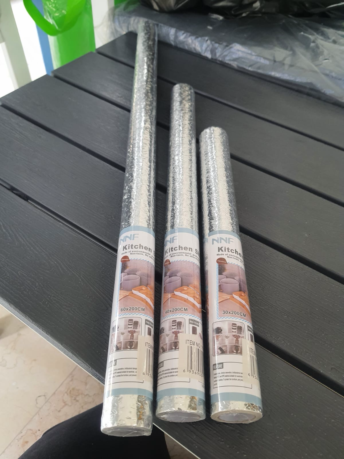 Metalized Roll Stickers