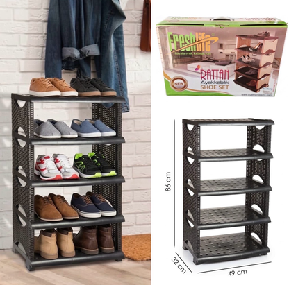 Rattan Plastic Rack