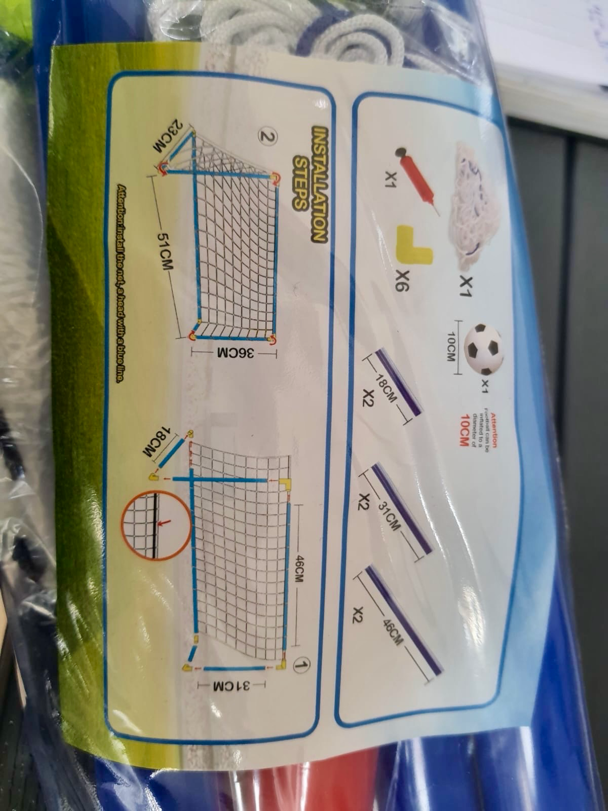 Mini Soccer Goal Set