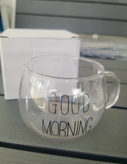 “Good Morning” Cup