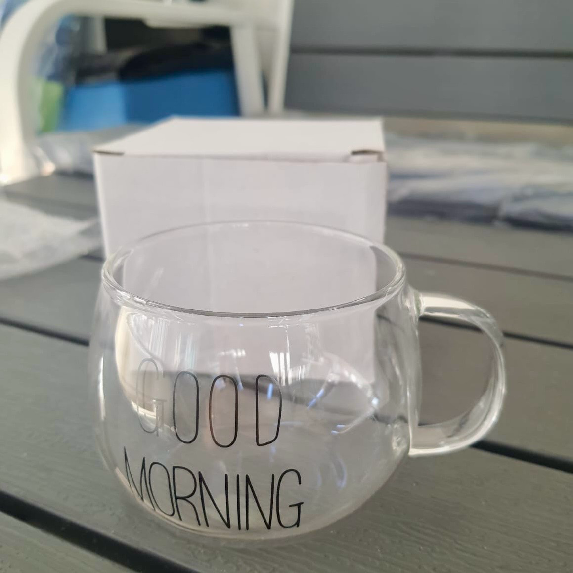 “Good Morning” Cup