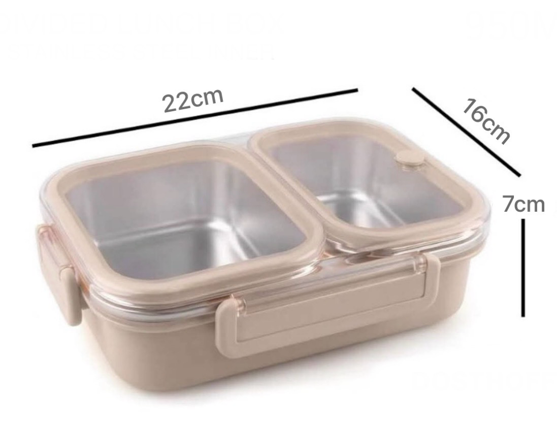 Divided Lunch Box (950ml)