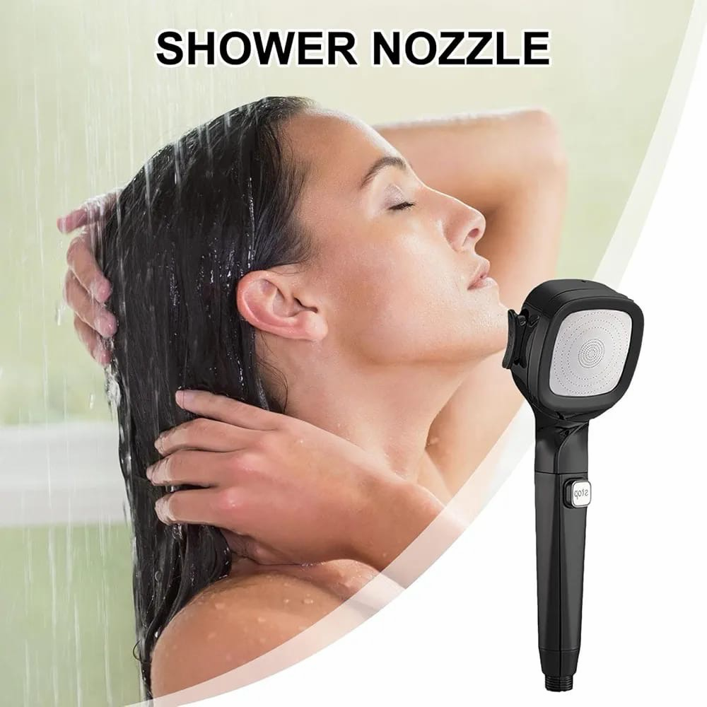 Black Shower Head