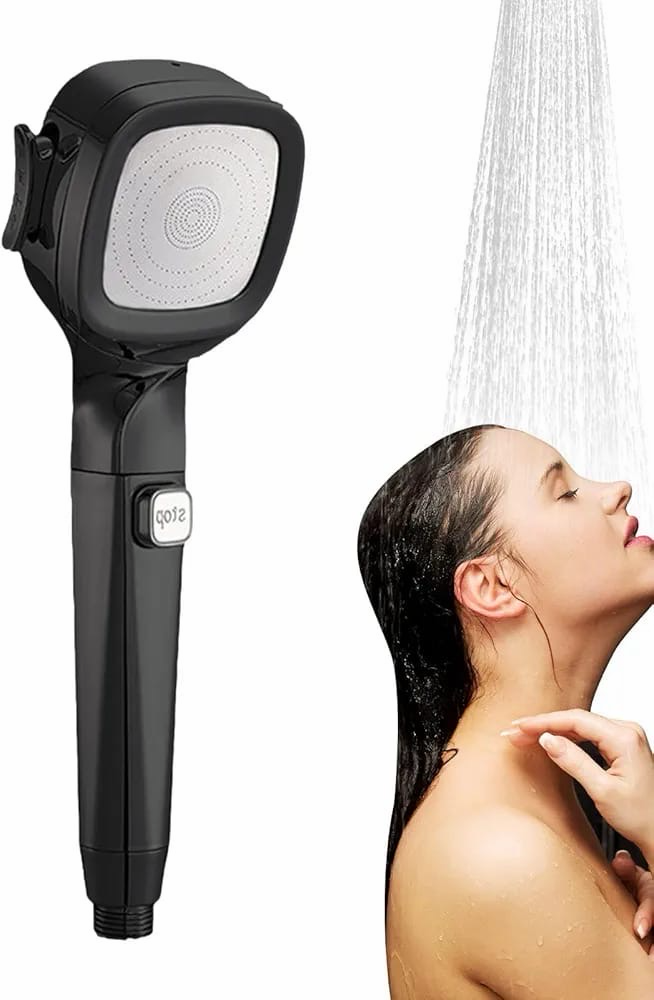 Black Shower Head