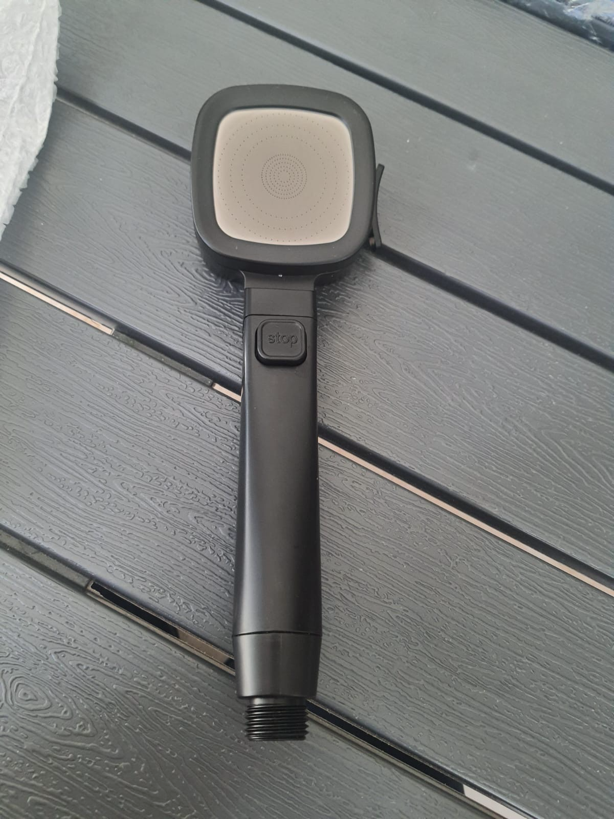 Black Shower Head