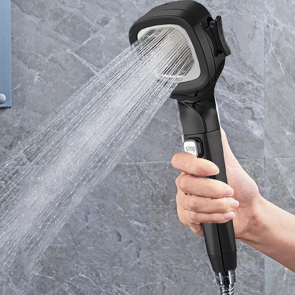 Black Shower Head
