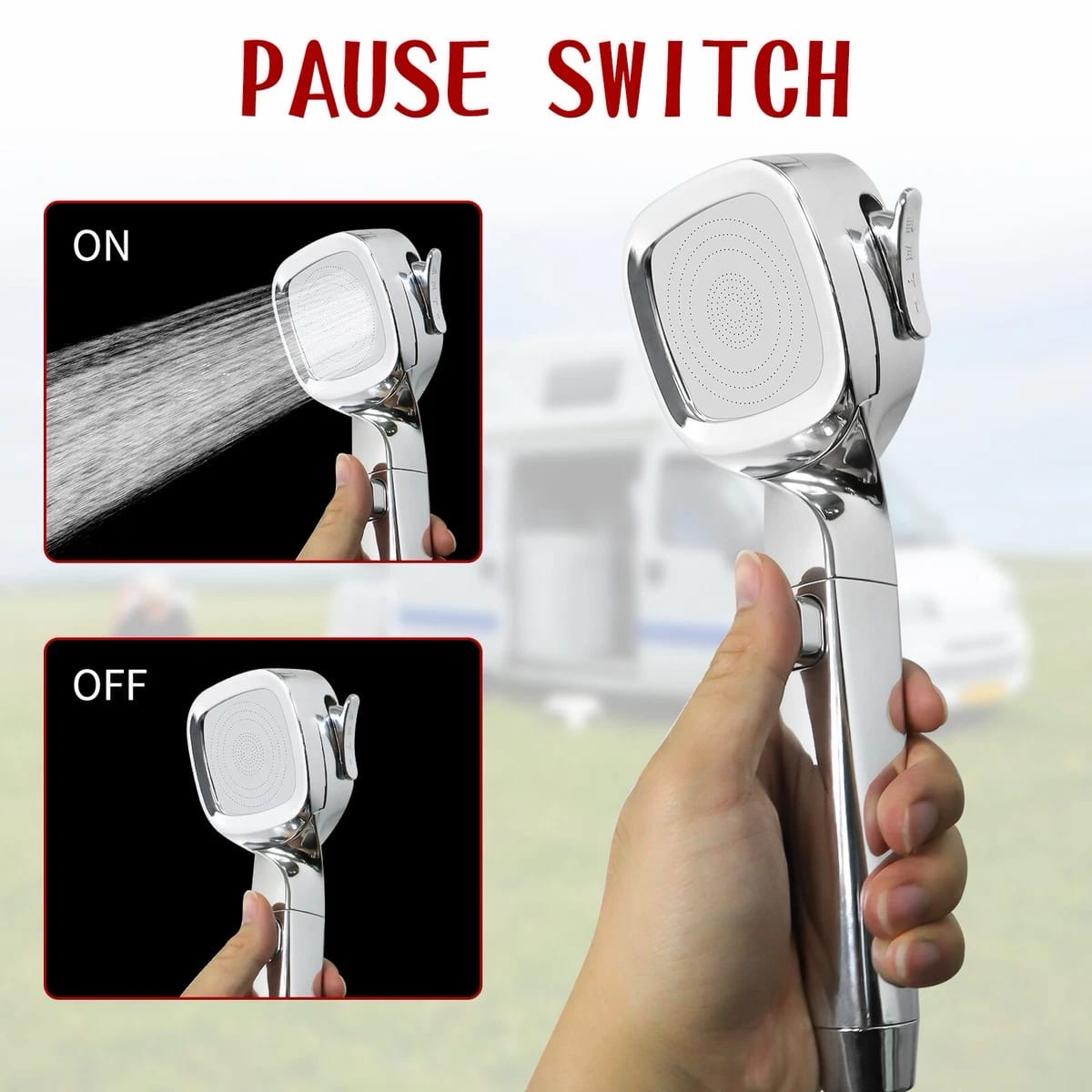 Silver Shower Head