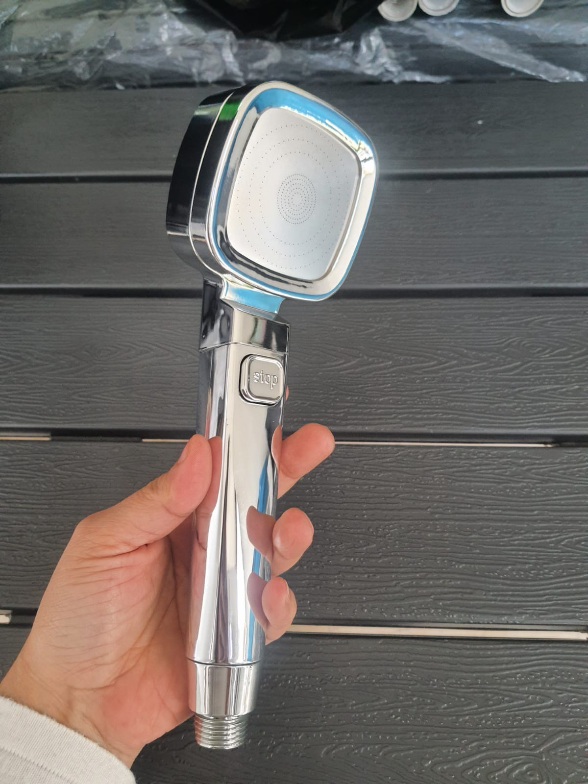 Silver Shower Head