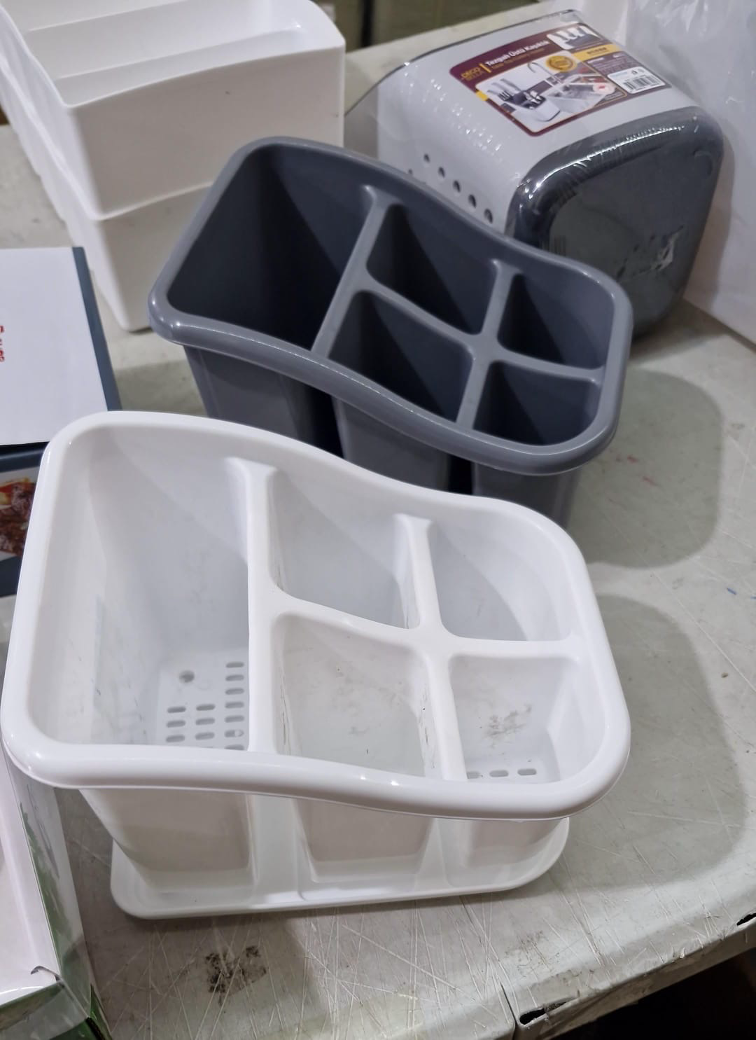 Step Cutlery Drainer