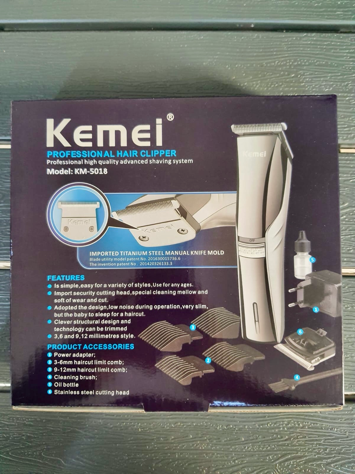“KEMEI” Hair Clipper (5018)