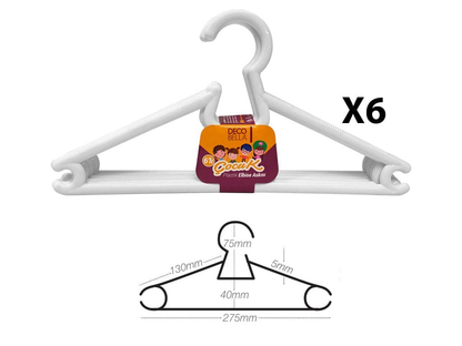 6-Pcs Kids Hangers