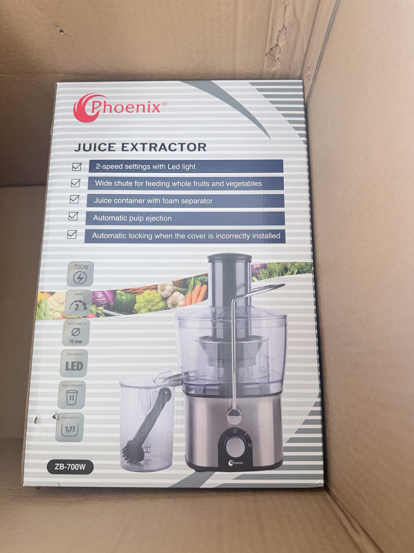 Juice Extractor (ZB700W)