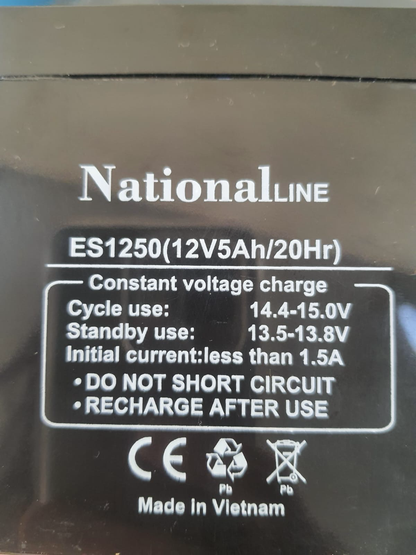 Sealed Battery (ES1250)