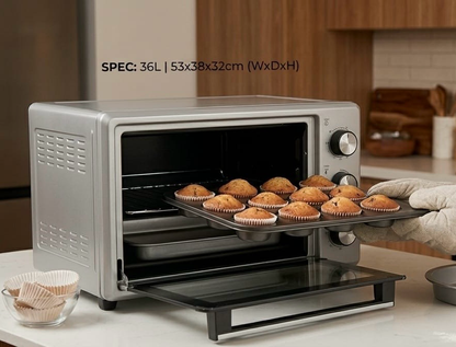 Electric Oven 36L (Silver)
