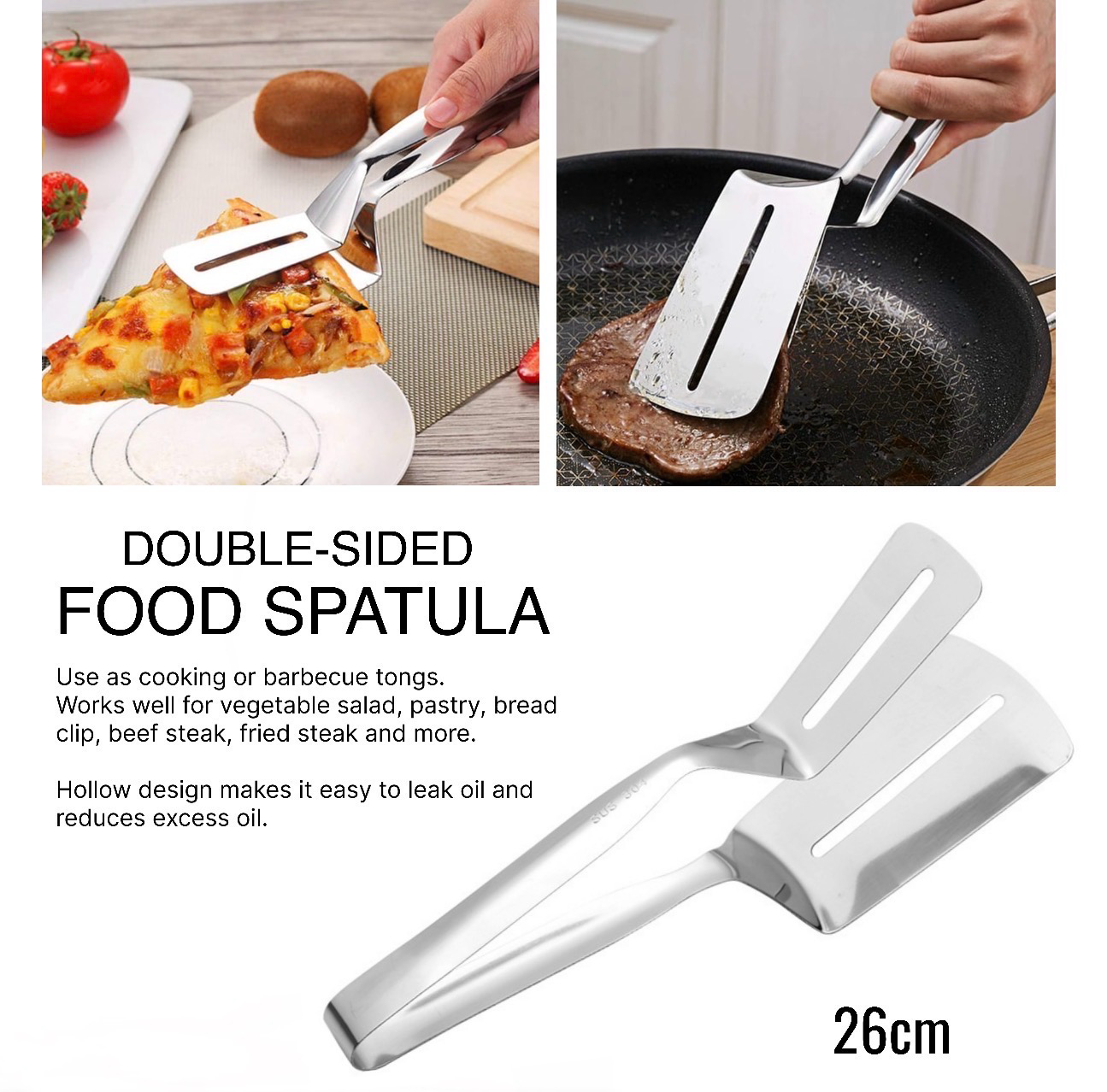 Double-Sided Spatula