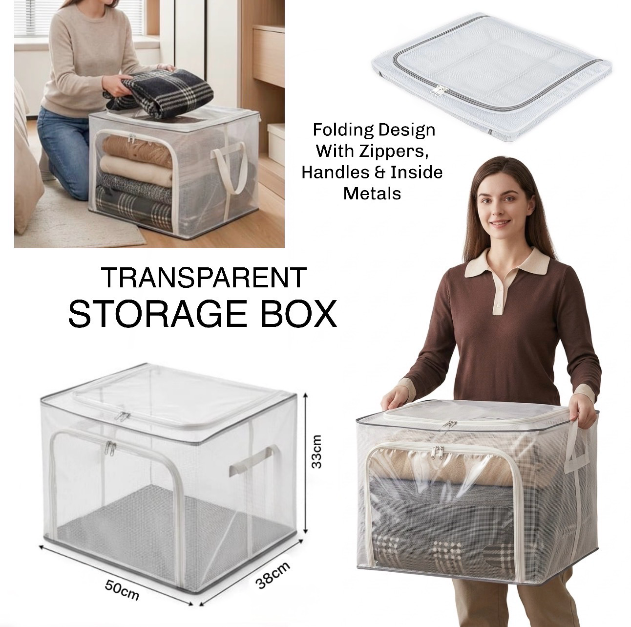 Transparent Storage Box