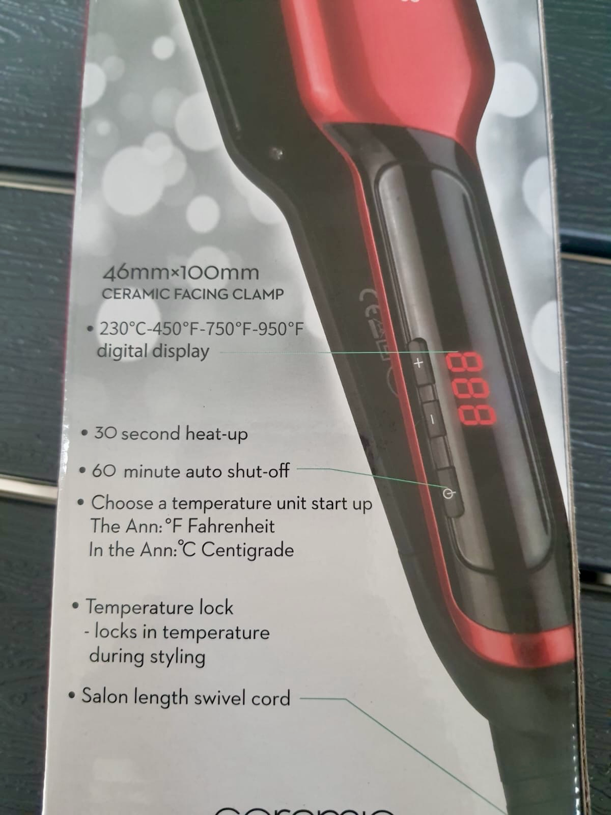 Hair Straightener (BR-228)