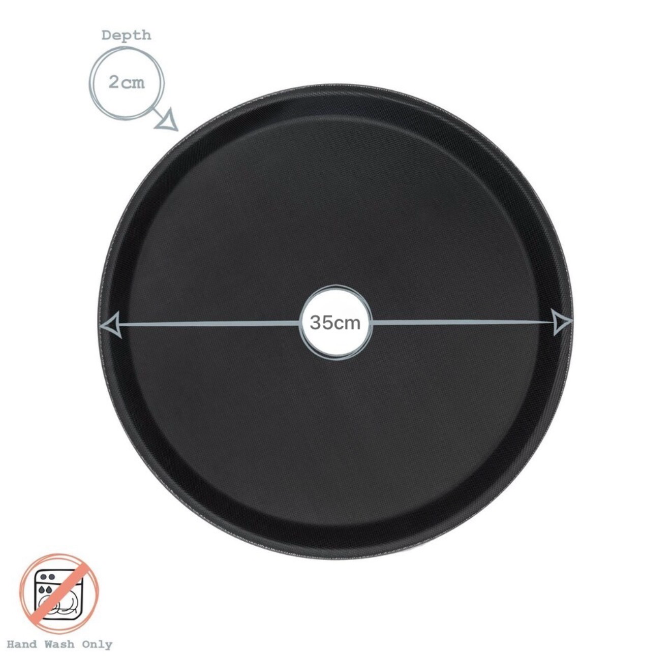 Anti-Slip Tray (35cm)