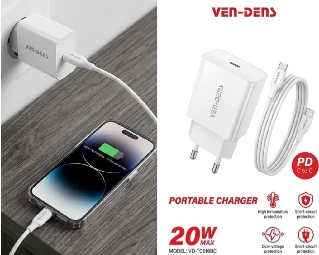 20W Charger+Cable