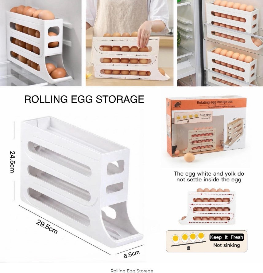 Rolling Egg Storage